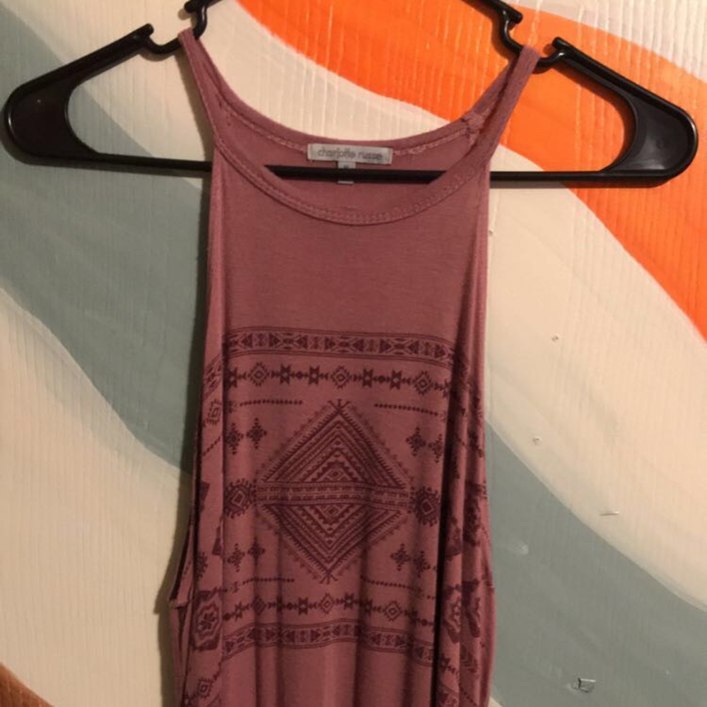 Fancy spaghetti strap shirt